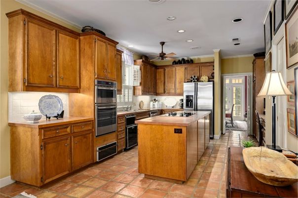 Interior, Kitchen, Recessed Lighting, Stainless Steel Appliances