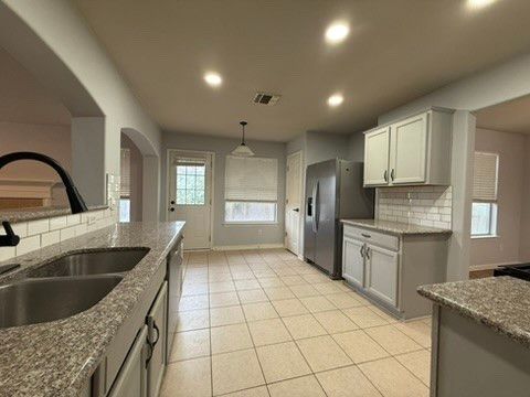 Interior, Kitchen, Pendant Lights, Recessed Lighting