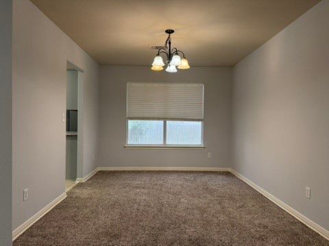 Chandelier, Empty room, Interior