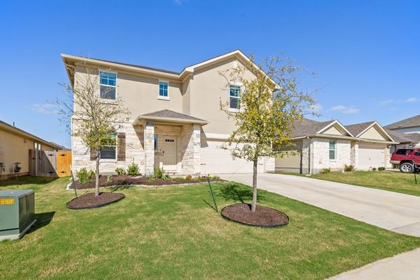 Attached, Backyard, Exterior, Facade, Mediterranean