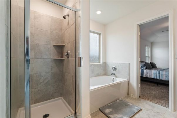Bathroom, Bedroom, Glass Shower, Interior, Recessed Lighting
