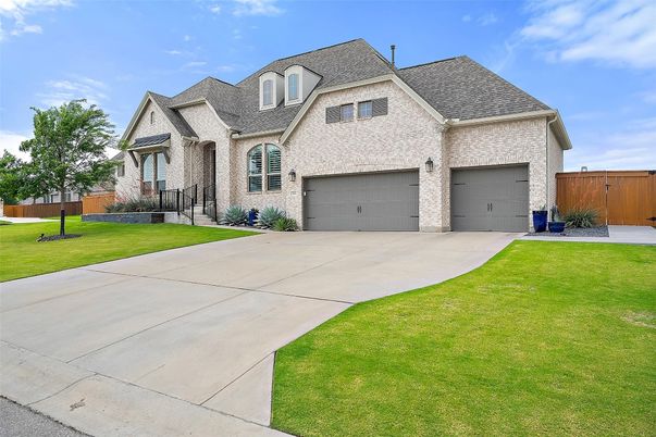 Attached, Exterior, Facade, Brick Facade, French Provincial