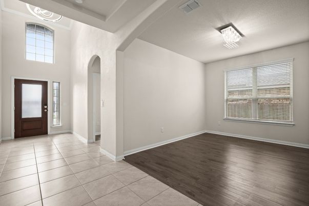 Empty room, Interior, Wood Texture Flooring