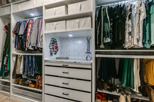 Interior, Recessed Lighting, Walk-in Closets