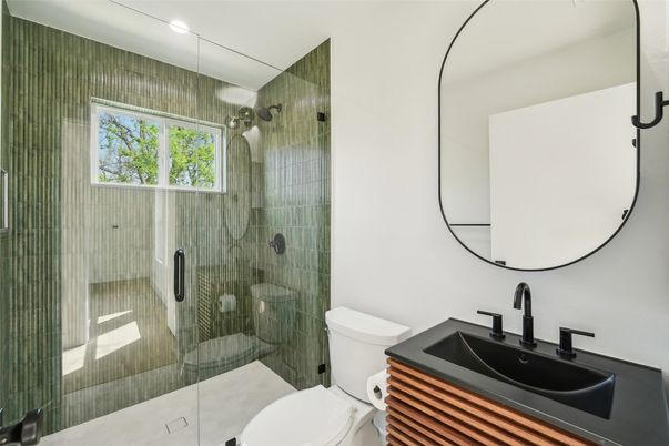 Bathroom, Glass Shower, Interior