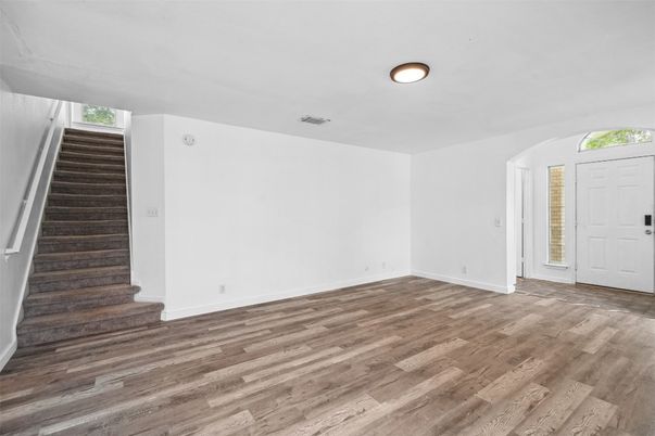 Empty room, Interior, Wood Texture Flooring