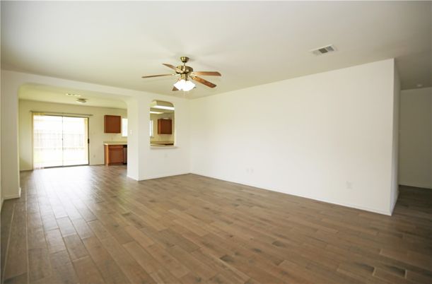 Empty room, Interior, Wood Texture Flooring