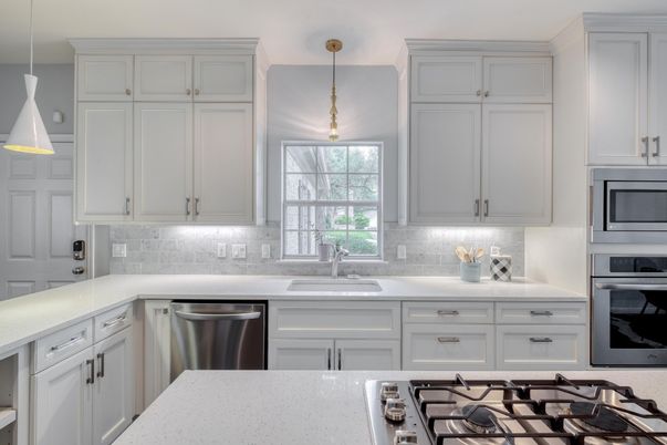 Interior, Kitchen, Pendant Lights, Stainless Steel Appliances