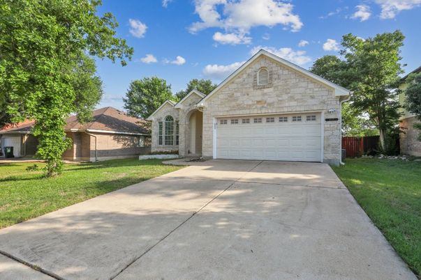 Attached, Backyard, Exterior, Facade, Brick Traditional
