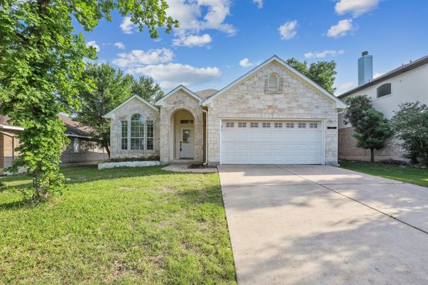 Attached, Backyard, Exterior, Facade, Brick Traditional