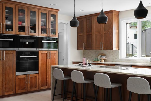 Interior, Kitchen, Pendant Lights, Recessed Lighting
