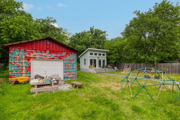 Backyard, Detached Garage, Exterior, Playground