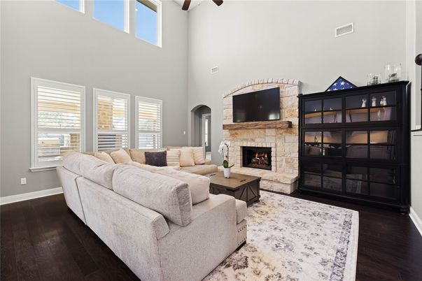 Fireplace, Interior, Living room, Wood Texture Flooring