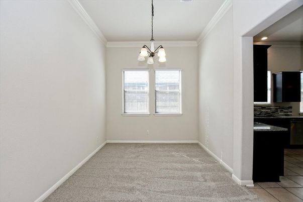 Chandelier, Empty room, Interior