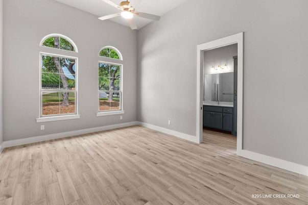 Bathroom, Empty room, Interior, Wood Texture Flooring