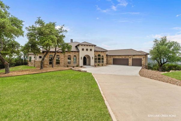 Attached, Backyard, Exterior, Facade, Mediterranean