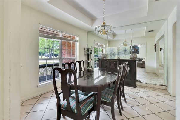 Dining room, Interior, Pendant Lights