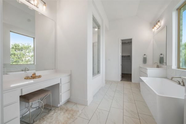 Bathroom, Free Standing Baths, Interior, Marble