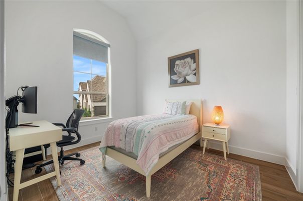 Bedroom, Home Office, Interior, Wood Texture Flooring