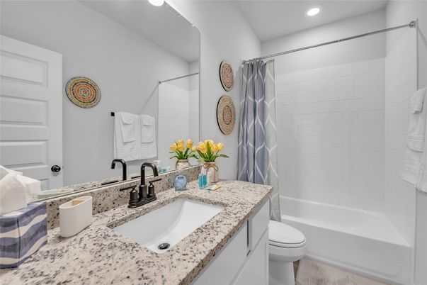 Bathroom, Interior, Recessed Lighting