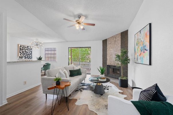 Fireplace, Interior, Living room, Wood Texture Flooring