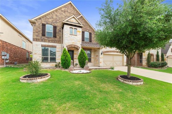 Attached, Backyard, Exterior, Facade, Brick Facade, Brick Traditional