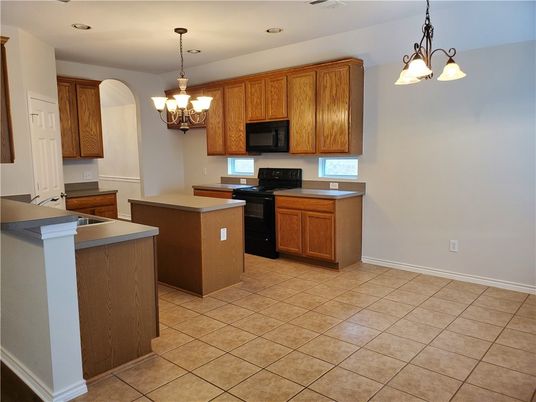 Chandelier, Interior, Kitchen, Recessed Lighting