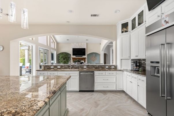 Interior, Kitchen, Recessed Lighting, Stainless Steel Appliances