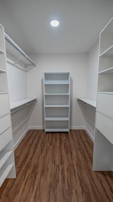 Interior, Recessed Lighting, Walk-in Closets, Wood Texture Flooring