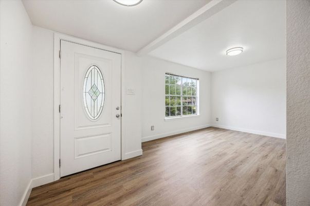 Empty room, Interior, Wood Texture Flooring