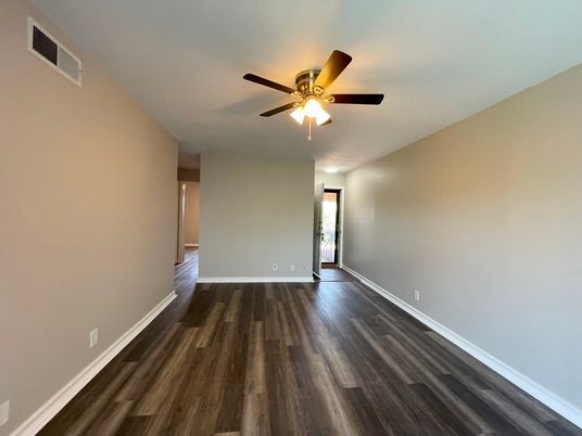 Empty room, Interior, Wood Texture Flooring