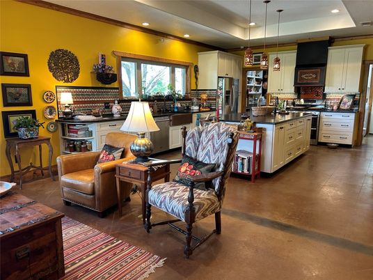 Interior, Kitchen, Living room, Pendant Lights, Recessed Lighting