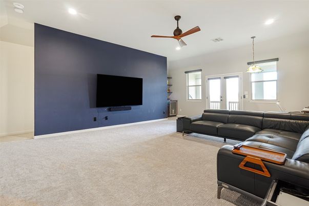 Interior, Living room, Pendant Lights, Recessed Lighting