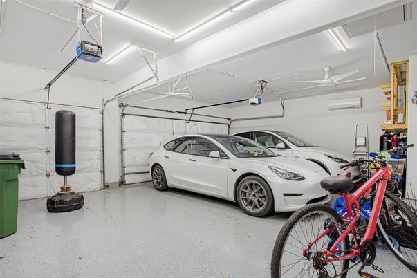 Garage, Interior, Recessed Lighting