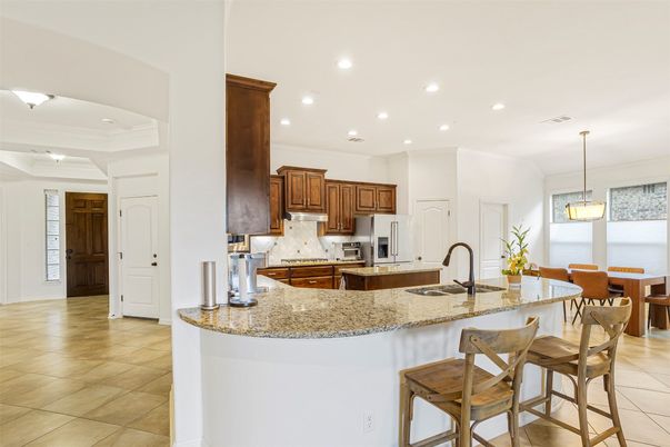 Dining room, Interior, Kitchen, Pendant Lights, Recessed Lighting