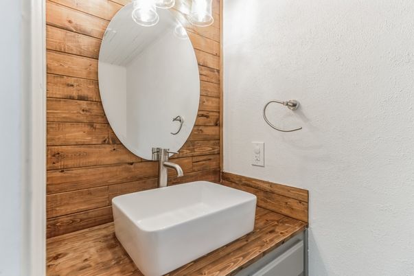 Bathroom, Interior, Wooden Walls