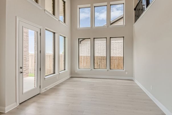 Empty room, Interior, Wood Texture Flooring