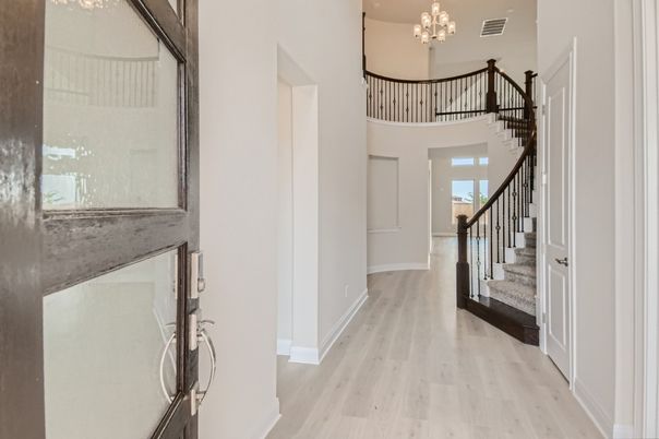 Chandelier, Interior, Wood Texture Flooring
