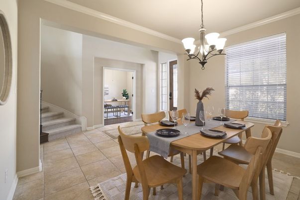 Chandelier, Dining room, Interior