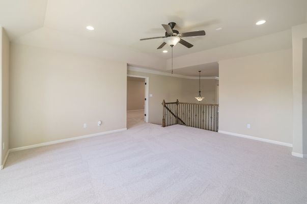 Empty room, Interior, Pendant Lights, Recessed Lighting