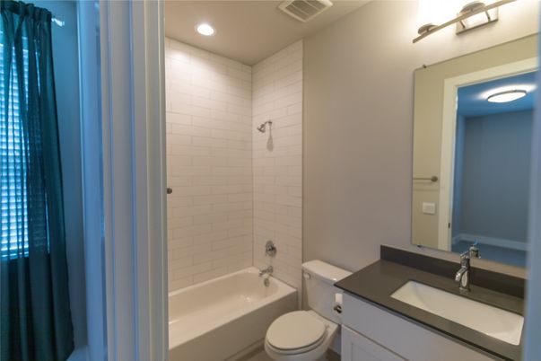Bathroom, Interior, Recessed Lighting