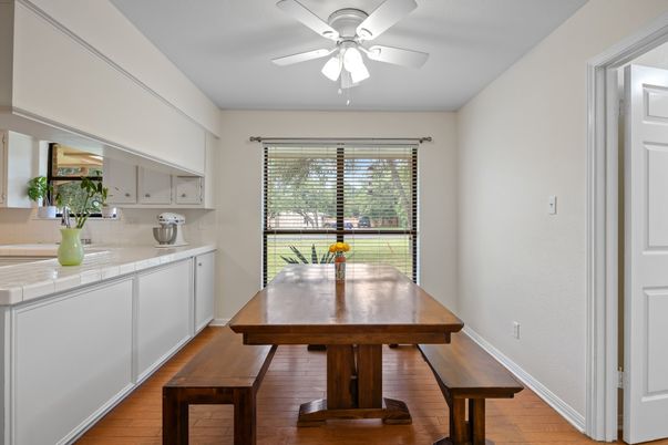 Dining room, Interior, Wood Texture Flooring