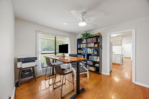 Home Office, Interior, Wood Texture Flooring