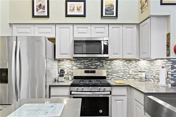 Interior, Kitchen, Stainless Steel Appliances