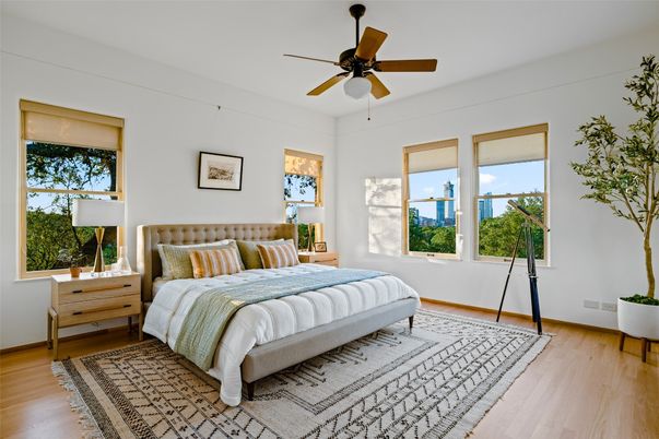 Bedroom, Interior, Water, Wood Texture Flooring