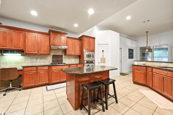 Interior, Kitchen, Pendant Lights, Recessed Lighting