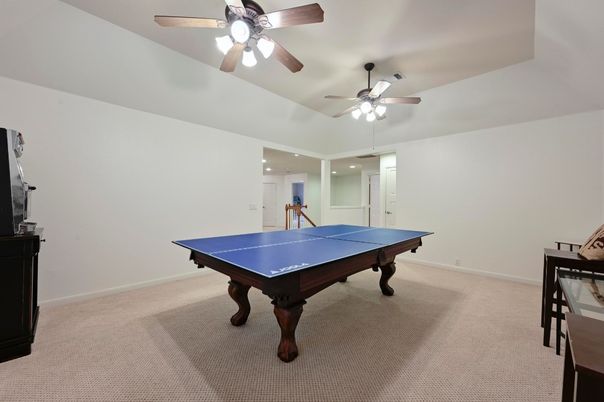 Game Room, Interior, Recessed Lighting