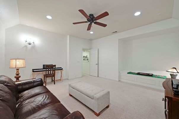 Home Office, Interior, Recessed Lighting
