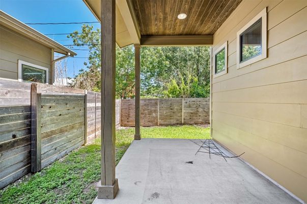 Backyard, Exterior