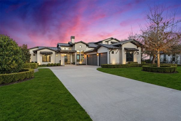 Attached, Backyard, Exterior, Facade, Mediterranean